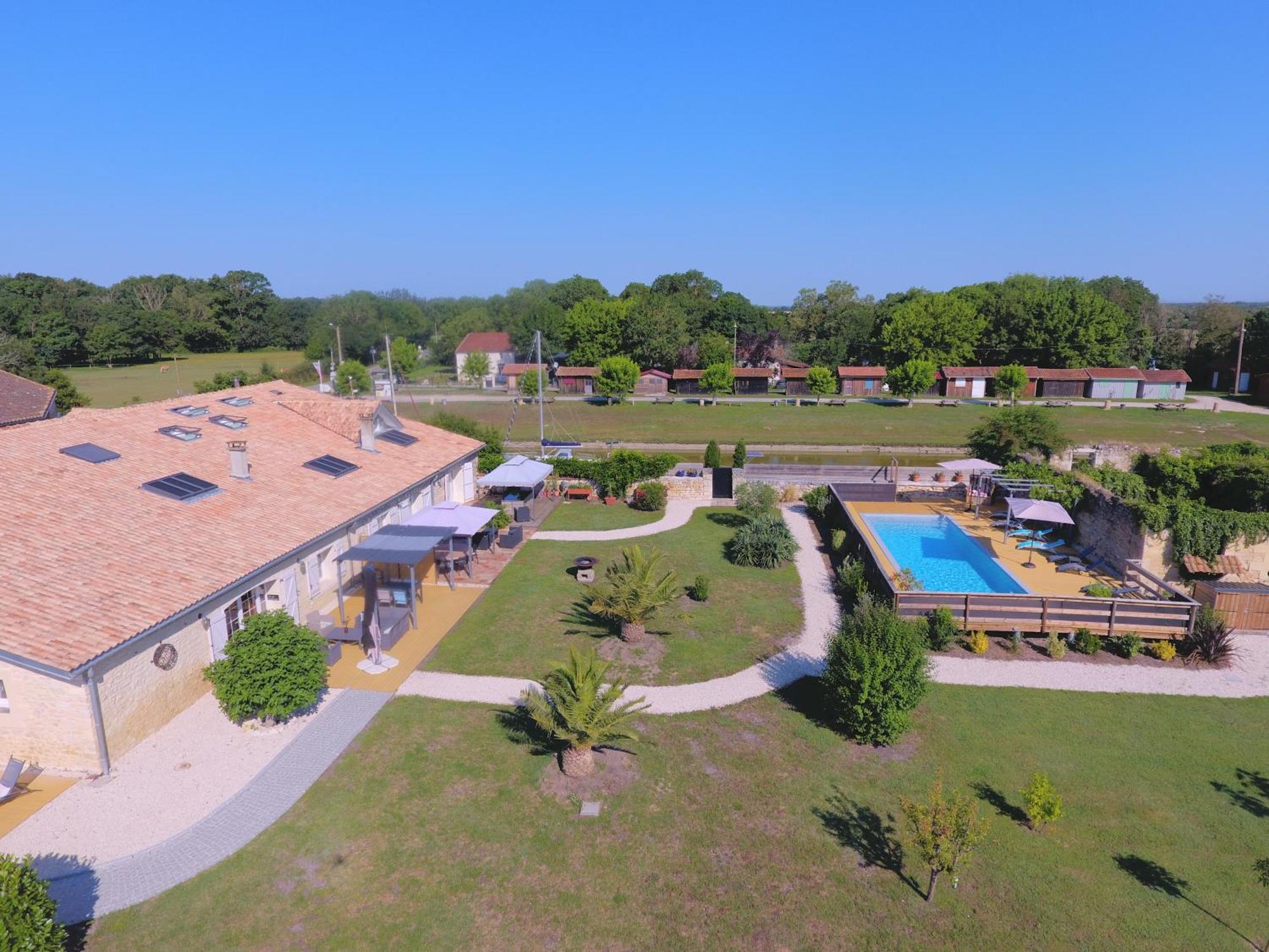 Jau-Dignac-et-LoiracDomaine Des Pres De Joussac - Protocole Sanitaire Strict别墅 外观 照片